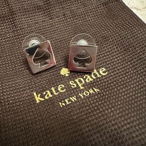 Kate Spade Earrings, Cut about Logo Pierced Earrings